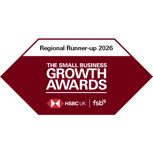 The Small Business Growth Awards | Regional Runner-up 2026