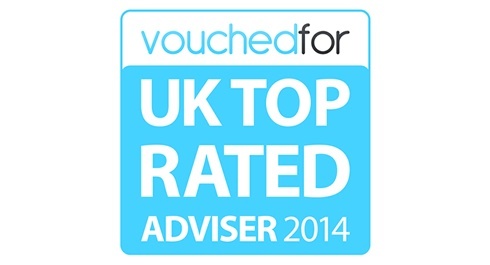 UK Top Rated Adviser 2014