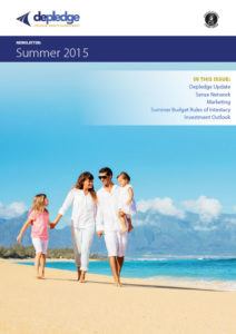 Summer 2015 Newsletter Cover Page