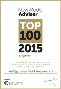 New Model Adviser Top 100 Certificate for 2015