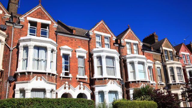 Victorian terraced houses