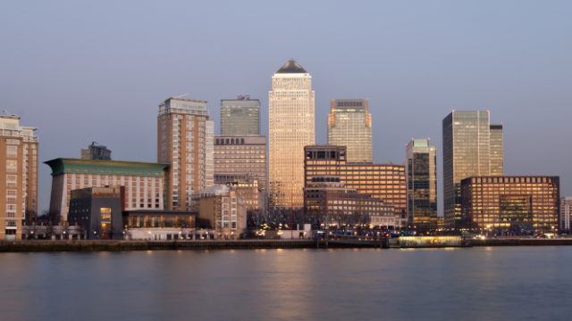 London's Canary Wharf