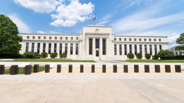 Federal Reserve Building in Washington, DC,