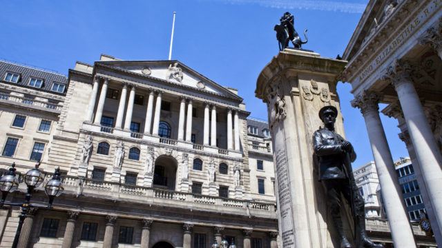 Bank of England, City of London War Memorial and the Royal Excha