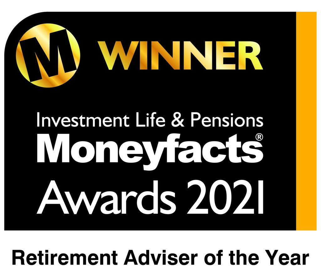 Moneyfacts Awards 2021 Retirement Adviser of the Year award