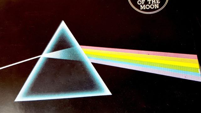 Dark Side of the Moon vinyl cover